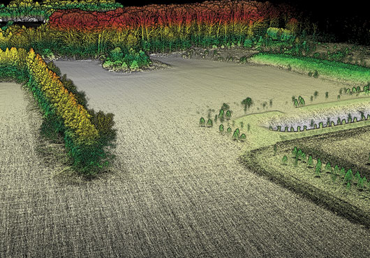 Control Point Associates, Inc. has the capability to utilize LIDAR technology to generate remarkably accurate 3D information for its clients.