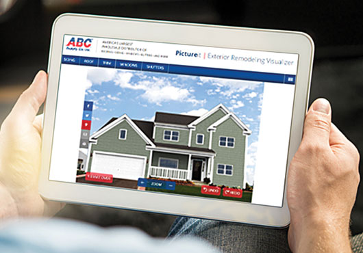 Virtual rendering software allows users to create a mock-up of what a home would look like with different styles of roofing, siding, windows or doors.