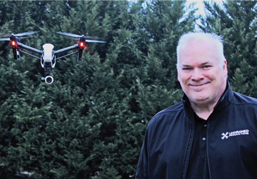 Kurt Main, Partner and Vice President of Business Development at Unmanned Productions, LLC.