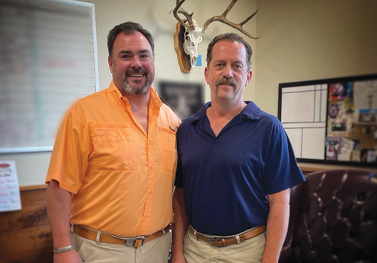 Owners Ben Harries (left) and Todd Haynie of BuilderGuru Contracting, Inc. | Gardiner & Gardiner Contracting, LLC.
