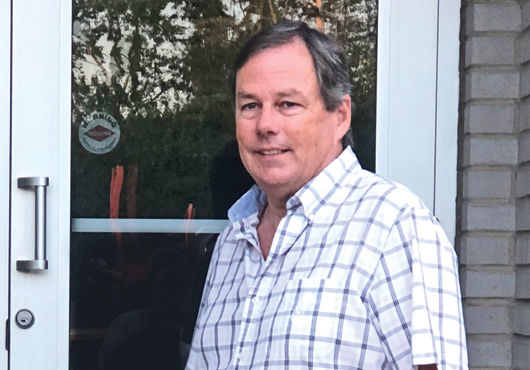 Rick Hasebein, President of Sable Asphalt & Concrete, started the business in 1988. 