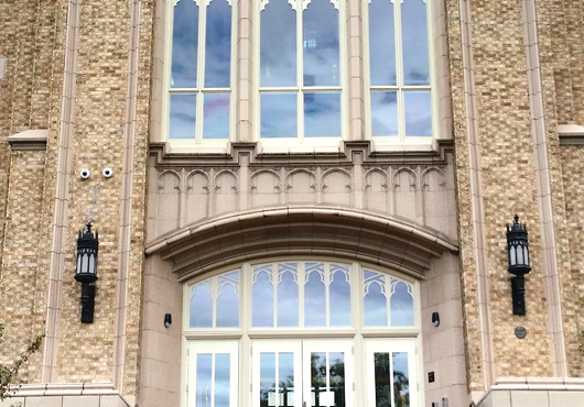 Front Range Commercial Windows & Doors, LLC worked closely with Peerless Architectural Windows & Doors to replicate the original windows at the historic Byers Junior High School for Denver Public Schools. 