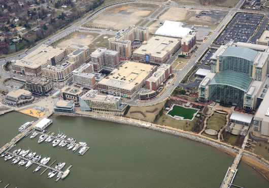 One of the firm’s largest inspection projects was the $2 billion National Harbor. 