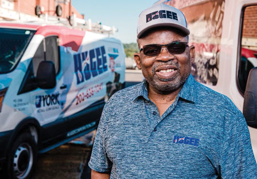 Perry Hugee, who has owned Hugee Corporation since founding the Washington, D.C.-based HVAC firm in 1984, overcame several hurdles before achieving success.