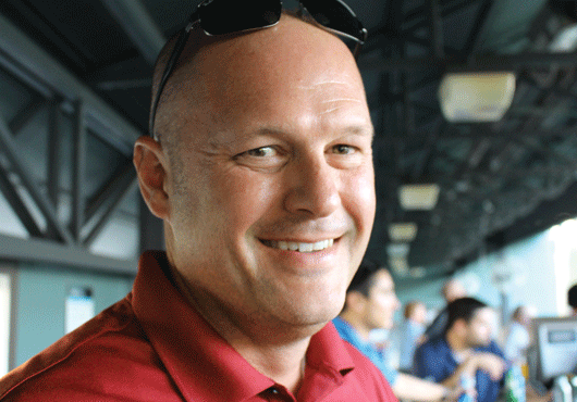 Pictured here is Dennis “Denny” Showalter, who founded Insight LLC with his wife, Susan Arnold.
