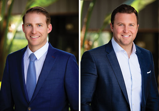 SCGWest Development Managing Partner Brandon Lehman (Left) and SCGWest Development Managing Partner Kyle Gorman (Right).
