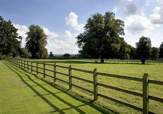 Kanaan Khalil got his start doing fencing back in Oklahoma, so farm fencing is no challenge for Canaan Land.