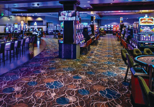 Winning—or losing—money at the Desert Diamond Casino & Hotel is more comfy after the handiwork of Tucscon Commercial Carpet, Inc.