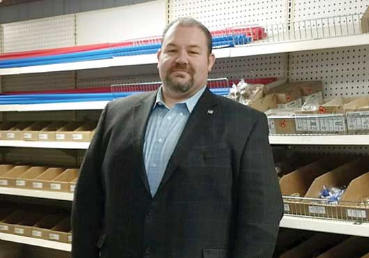 Nathan Kenney, General Manager of Pleasant Unity Supply.