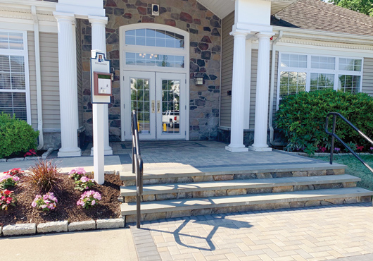 This complete deconstruction and reconstruction project in Johnston, Rhode Island, earned recognition as “property of the year” from SiteScapes’ client, The Dolben Company, Inc.
