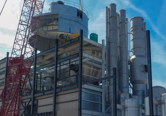 At the new Hilmar Cheese Company plant installation in Turlock, California, TECHNICON Engineering Services, Inc. performed testing and inspection of the earthwork, concrete foundation and structural welding.