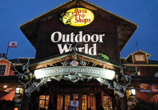 Because of its unique design, the project for Bass Pro Shops was a source of pride for Access Electric.