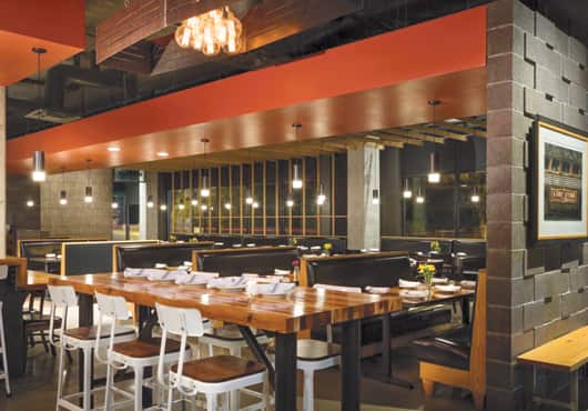 aRoma Italian Kitchen & Bar in Austin.