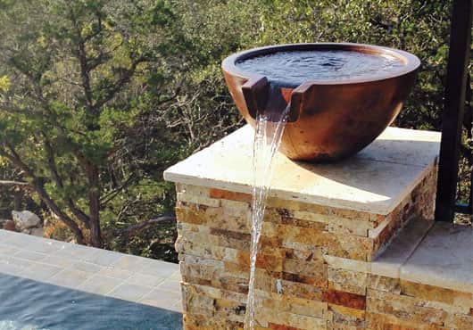 Slick Rock, Inc. will soon be closing a deal with a national distributor to carry its line of products. The focus will be on the fast-growing fire bowl and water element vessels market, similar to the product example shown here.