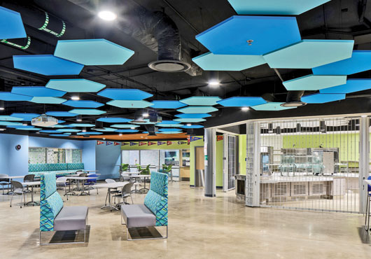 Teal Construction Company worked on the renovation of the San Antonio Independent School District’s CAST Med High School, pictured here. 