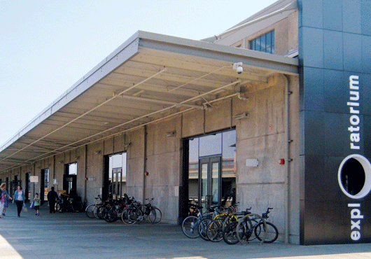 SAFTI FIRST provided 45-minute fire-rated exterior doors for the Exploratorium in San Francisco. 