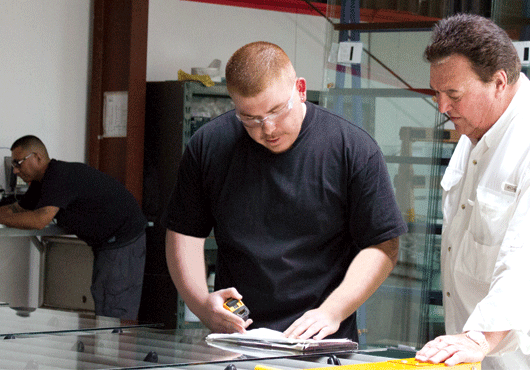 O’Keeffe’s/SAFTI FIRST’s manufacturing facility continues to advance the glass and framing industry with U.S.-built fire-resistive floor systems, fire-resistive and blast-rated transparent walls and advanced fire-resistive glazing products.   