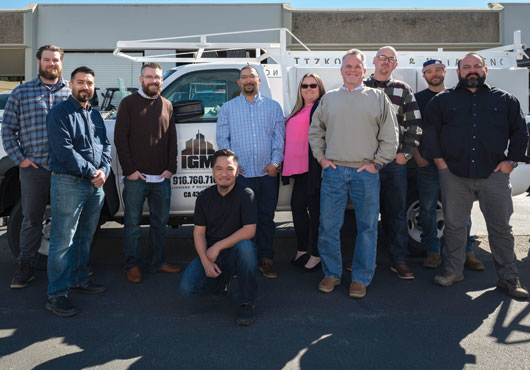 The Itzko Glass & Metal, Inc. (IGM) team.