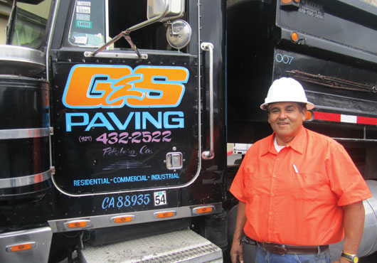 Jerry R. Stanley, founder and owner of G&S Paving.