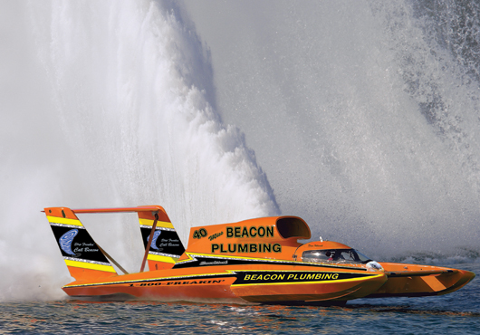 Long before it began supporting major sporting teams, Beacon Plumbing, Heating, Electrical, Septic & Mechanical, Inc. sponsored hydroplane racing in Seattle. 